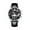 #363-Silver, variant on 1 Pc Luminous Multi-Dial Quartz Watch - Sticker Design Leather Strap, Daily Wear Timepiece Accessory
