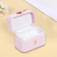 thumbnail image 3 of Pyaiiner High-End Mini Button Jewelry Box Travel Portable Jewelry Box Ring Jewelry Packaging Box Suitable For Placing Buttons Earrings Small Items Storage Boxes, 3 of 7