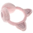 thumbnail image 4 of Orejeras de felpa con orejas de gato para niños, cálidas y cálidas para el invierno, 4 of 5