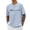 Light Blue, variant on Roma Letter Graphic Tees for Men Summer Short Sleeve Crewneck Casual Italia Rome Travel T Shirts Streetwear