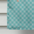 thumbnail image 4 of Caroline's Treasures BB8106CHF American Landrace Pig Blue Check Flag Canvas House Size , Large, multicolor, 4 of 4