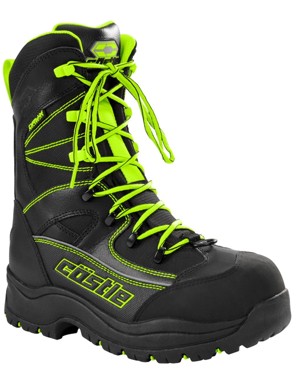 Castle X Force 2 Mens Snowmobile Boots HiVis Walmart