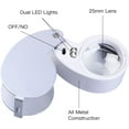 thumbnail image 3 of Portable Lightweight Magnifier, Premium Design Dual Lens Magnifier for Jewelry Inspection and More, 3 of 5