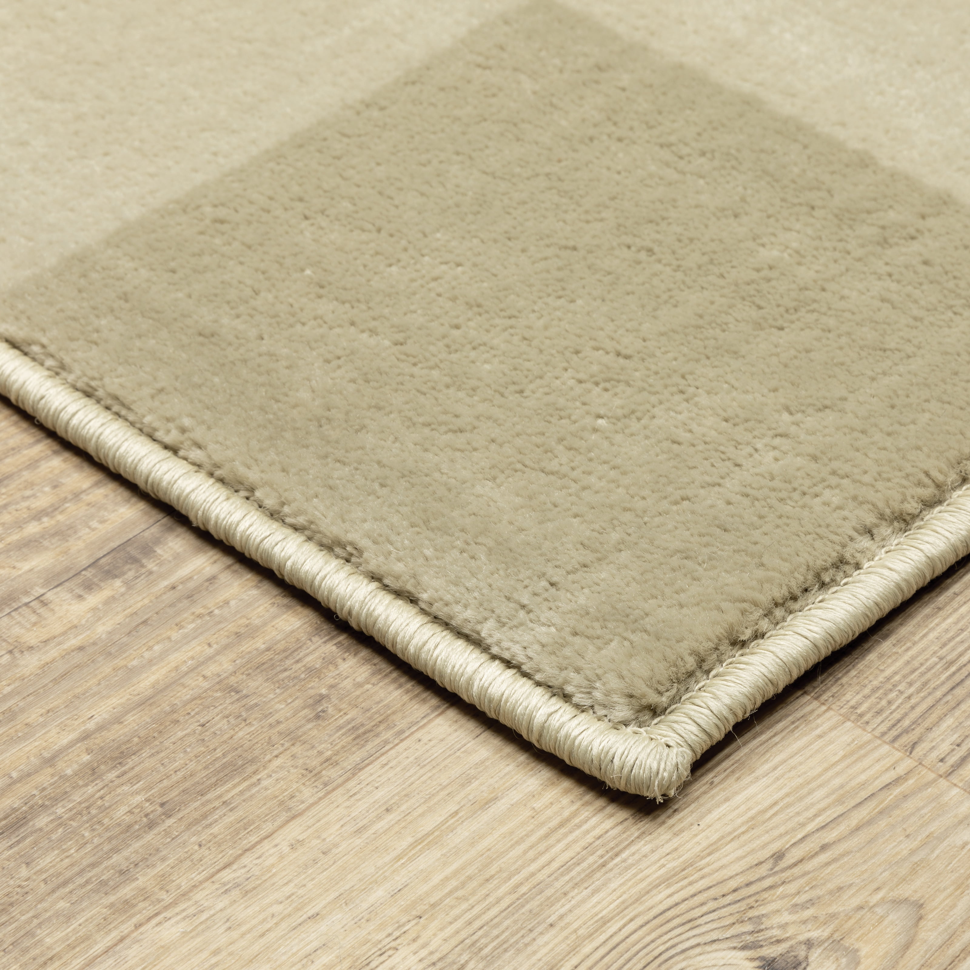 Avalon Home Gracie Gingham Plaid Area Rug, 6'7" X 9'2", Beige/ Ivory