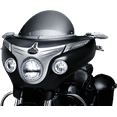 thumbnail image 2 of Kuryakyn 5622 Motorcycle Lighting Accent Accessory: Driving Light Bezels for 2014-19 Indian Motorcycles, Chrome, 1 Pair, 2 of 2