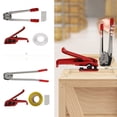 thumbnail image 3 of 1000N Banding Strapping Kit Packaging Strapping Tool Sealing Tool Work Efficiently, 3 of 15