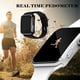 thumbnail image 4 of X6 Curved Hombres Mujeres Smart Watch Pantalla táctil Cámara Contador de pasos Bluetooth Smartwatch Soporte Tarjeta SIM, Blanco Inevent EL2294-02B, 4 of 7