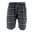 thumbnail image 5 of Men's Flannel Pajama Shorts - Super Soft Cotton Plaid Shorts with Pockets and Drawstrings - Sleep and Lounge Design 4, Medium, 5 of 6