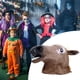 thumbnail image 5 of Cabeza De Caballo De Fiesta, Disfraz De Cabeza De Caballo Marrón Realista Y Fácil De Usar Para Halloween, 5 of 7