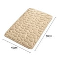 thumbnail image 6 of Eoperou Floor Carpet Cartoon Pebble Thick Great Water Absorption Non Slip Soft No Odor Bathroom Rug Bedroom Entry Bath Shower Bathtub Carpet, 6 of 8