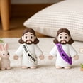 thumbnail image 3 of Crazyview 50 Pcs Little Jesus Figures，Mini Jesus Figurines Tiny Statues for Easter Egg Stuffers to Hide and Seek Sunday School Religious Party Share, 3 of 10