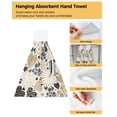 thumbnail image 3 of Kitchen Cooking Tools Hand Towel Bathroom Supplies Absorbent Cloth Dishcloths Hanging Cloth Kitchen Accessories, 3 of 6