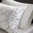 thumbnail image 4 of Madison Park Lola Comforter, Queen, Grey/Blush, 4 of 4