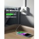 thumbnail image 2 of Cargador rápido de 20W para iPhone USB C Chzrgeur Apple 14 Plus (76,69*45,7*24,2 mm), 13 Pro Max, 12, 11, 8, X, XS, XR, SE Cargador rápido Cable de carga rápida tipo C Cable de recarga Rcmcharge, 2 of 4