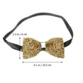 thumbnail image 2 of KAKOWELY 2Ud Bow Ties Preanudados De Lentejuelas Doradas Para Banquete Y Ocasiones Formales, 2 of 6