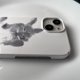 thumbnail image 3 of Funda de conejo con pintura de tinta y lavado para iPhone 16, 15, 14, 13 Pro Max, 12 Mini, 11 Pro Plus, funda ultrafina a prueba de golpes, 3 of 4