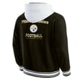 thumbnail image 3 of Men's Darius Rucker Collection by Fanatics Black Pittsburgh Steelers Full-Snap Hoodie Jacket, 3 of 6