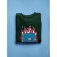 thumbnail image 3 of My Soul's Fire Piano Sweatshirt Men -Image by Shutterstock, Male x-Large, 3 of 4
