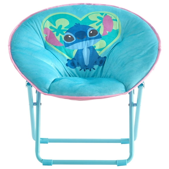 Disney's Stitch, 23" Kids' Saucer Chair, Blue