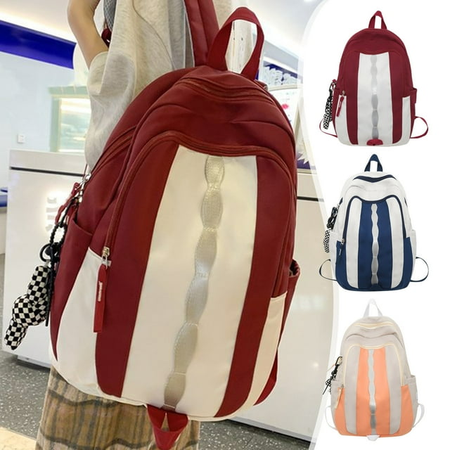 Xihbxyly Mochila Ligera, Diseño de Nailon Impermeable, Correas Ajustables para Mayor Comodidad, Gran Capacidad para Artículos Esenciales, Ideal para Senderismo y Viajes, para Hombres y Mujeres, Tamañ