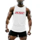 thumbnail image 4 of Chaleco para hombre, sin mangas, transpirable, ligero, para entrenamiento, deportes al aire libre, transpirable, de moda, con estampado simple, para fitness, de secado rápido, 4 of 5