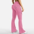 thumbnail image 5 of Kelon Yoga Pants, Workout Cargo Leggings with Pockets for Women Hidden Scrunch Butt Lifting Leggings Gym Yoga Pants, 2XL, 5 of 5