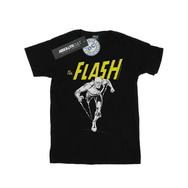 DC Comics T-Shirt pour Hommes The Flash Mono Action Pose