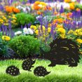 thumbnail image 2 of 4 Pcs Acrylique Hérisson Contour Pile Jardin Lifeline Plug Décoration, 2 of 9