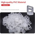 thumbnail image 1 of Clips para sistema de nivelación de azulejos, 100 piezas de 1,5 mm (1/16 pulg.) LingWen 1327534268003, 1 of 1