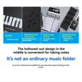 thumbnail image 4 of 4 Pages Expand Music Folder A4 6 Pockets Music Storage Sheet Big Piano Score Folder Sheet Music Clip, 4 of 7