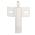 thumbnail image 5 of Riwesomey Amortiguador de puerta de plástico Cocina Baño Gabinete Tope de puerta Tope Cierre lento Amortiguador amortiguador blanco 2piezas Riwesomey CBP120174, 5 of 5
