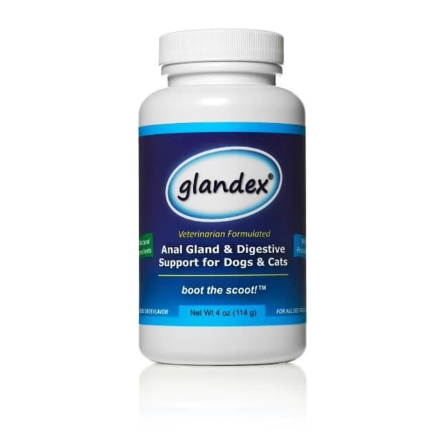 Glandex 44975 Anal Gland Fiber Supplement for Dogs & Cats, 4 oz