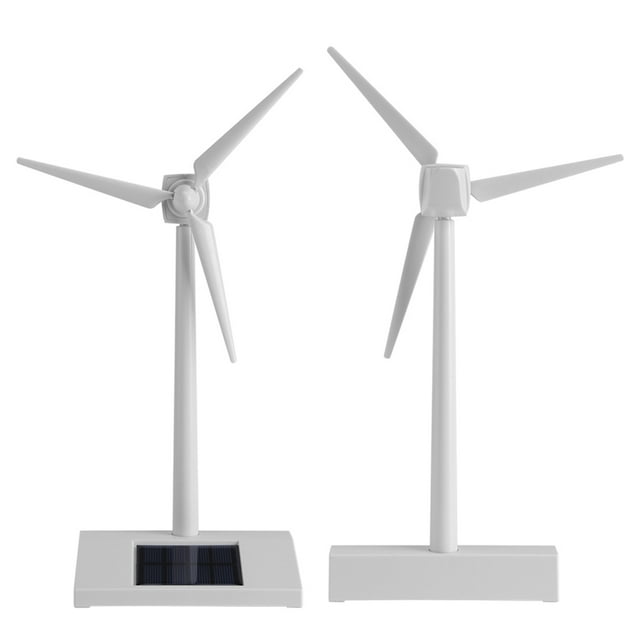 Windmill Kids Toy Garden Desk Ornament Home Decoration Wind Mill Toy, Wind Power Toy Solar Wind Toy, Science Experiment Kit For Teaching Tools For Decorative Item