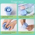 thumbnail image 5 of Food Grade Silicone Ice Cube Tray, 1-Pack Cylinder Large Ice Cubes for 40 oz Tumbler, Whiskey Ice Ball Maker, Reusable, Easy Release, BPA-Free, Portable Ice Bucket Cup for Cocktails and Coffee, 5 of 6