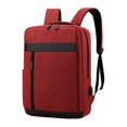 thumbnail image 1 of Bamboohart Business Backpack Waterproof Bag For Travel Flight Fits 15.6 Inch Laptop With USB Charging Port, 1 of 5