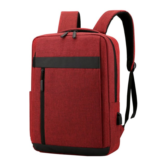 HLONK Business Backpack Waterproof Bag For Travel Flight Fits 15.6 Inch Laptop With USB Charging Port