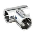 thumbnail image 1 of Accesorios de de material acero inoxidable 316 7/8 "90 degree Cubierta de mano en T Herramienta de hardware pulido ajustable 3 vías Plata10 Yotijar Accesorio en T para barandilla de barco, 1 of 7