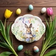 thumbnail image 3 of Fancy Land 50ITSC&nbsp;Pcs Easter Oval Paper Plates 10 x 12 Inches Disposable Dinner Platters Heavy Duty Dinnerware Bulk Spring Party Supplies Decor, 3 of 3