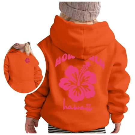 

Girl s Hoodie Long Sleeve Soft Sweatshirt Graphic Hoody Kids Cute Pullovers Top Clothes For Girls Thick Cropped Hoodie Youth Stylish Clothes Kids Clothes Short Sleeve Hoodie for Girls Sweaters for