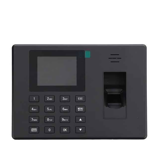 Machine de Présentation d'Empreintes Digitales Horloge de Démarrage d'Empreintes Digitales Horloge de Scanner de Doigts avec Épingle Rapide pour Employé de Bureau