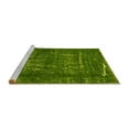 thumbnail image 2 of Ahgly Company Machine Washable Indoor Rectangle Abstract Yellow Modern Area Rugs, 2' x 4', 2 of 4