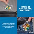 thumbnail image 5 of MEDca Zippered Pill Pouch Bags Self-Sealing, Reusable Travel-Friendly -12 Pcs, 5 of 10