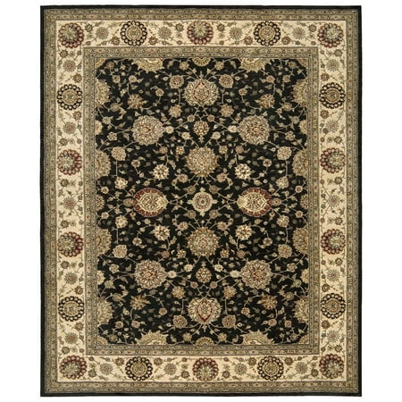 Nourison 2000 2204 Oriental Rug - Midnight-4 ft. Round A highly popular collection  the Nourison 2000 Collection features Persian  Oriental  and European designs of pure New Zealand wool  highlighted with intricately detailed designs of genuine silk. Each rug in this collection is handmade in China for Nourison rugs. A special hand-tufting technique creates a high-density pile that redefines luxury  beauty  and value. It is recommended that  when necessary  you spot-clean these rugs with a mild soap. One-year limited warranty. Sizes offered in this rug: Following are the sizes offered for this rug. Please note that some may be currently unavailable due to inventory  and some designs may not be offered in every size. Rug sizes may vary by up to 4 inches in dimensions listed. Dimensions: 2 x 3 ft. 2.6 x 4.3 ft. 3.9 x 5.9 ft. 5.6 x 8.6 ft. 7.9 x 9.9 ft. 8.6 x 11.6 ft. 9.9 x 13.9 ft. 12 x 15 ft. 2.3 x 8 ft. Runner 2.6 x 12 ft. Runner 4 ft. Ro