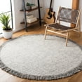 thumbnail image 2 of SAFAVIEH Vermont VRM701G Handmade Light Grey / Ivory Rug, 2 of 10