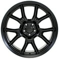 thumbnail image 2 of OE Wheels DG21 20 Inch Rims Fit Challenger 50th Anniversary Style 5x115 20x10 Satin Black - Hollander 10369 (Set of 4), 2 of 5