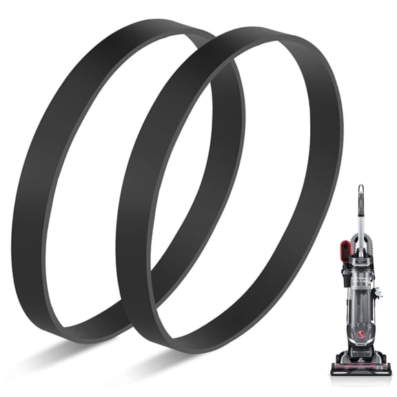Replacement Belts for Hoover 38528-033 Windtunnel Fits 562932001 Ah20080, Fit Models UH70105 UH70100 UH70102 UH70110 UH70106 UH70107 UH70115 UH70116 UH70120, Replace Part 38528033 (Pack of 2)