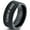 Black Flat Tungsten, variant on Tungsten Graduating Class Of 2019 Engraved Love Mom Band Ring 8mm Men Women Comfort Fit Gray Step Bevel Edge Brushed Polished