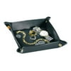 Royce Leather - Case for jewelry - man-made leather - black