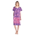 thumbnail image 5 of Casual Nights Women's Short Sleeve Muumuu Lounger Dress, 5 of 5