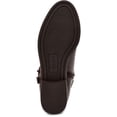 thumbnail image 4 of Style & Co. Womens Brown Buckle Accent Padded State Round Toe Block Heel Zip-up Booties 7 M, 4 of 4